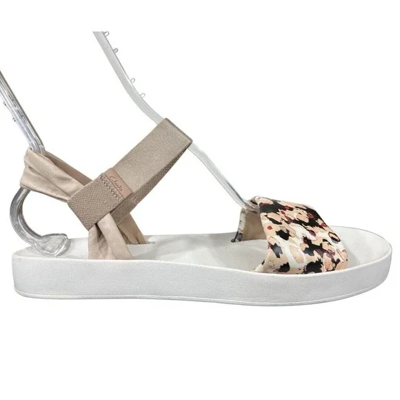 Clarks Seanna Sun Sport Sandal Leather Women's Size 11 EU 42.5 Comfort Slip On - Picture 5 of 11